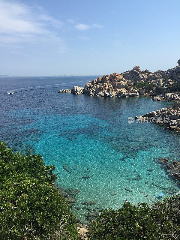 海全景 Cala Spinosa Capo Testa S.Teresa Sardinia